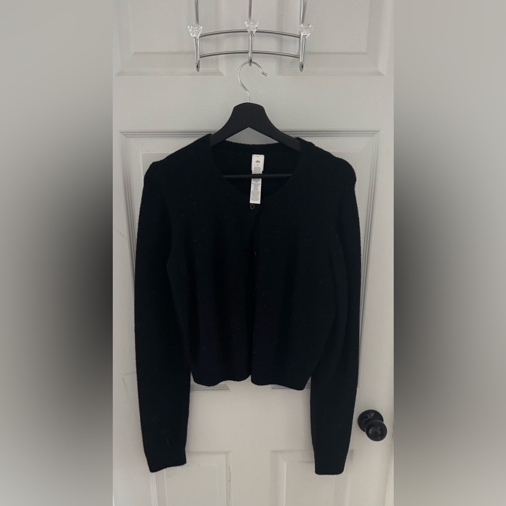 Snuggle Up Sweater Cropped Cardigan - Picture 1 of 4